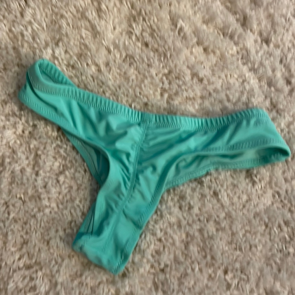 Volcom cheeky bikini bottom mint green M